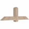 Ekena Millwork Eugene Smooth Timber Gable Bracket, Douglas Fir, 60"W x 20"H x 5 1/2"D x 5 1/2"F, 8/12 Pitch GBW060X20X0606EUG00SDF - alternate 2